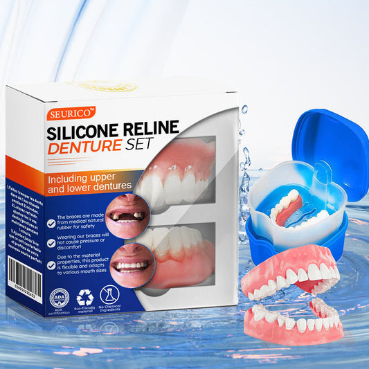 [Official Brand Store] Seurico™ Silicone Reline Denture Set (⏰Limited time discount Last 30 minutes⏰)